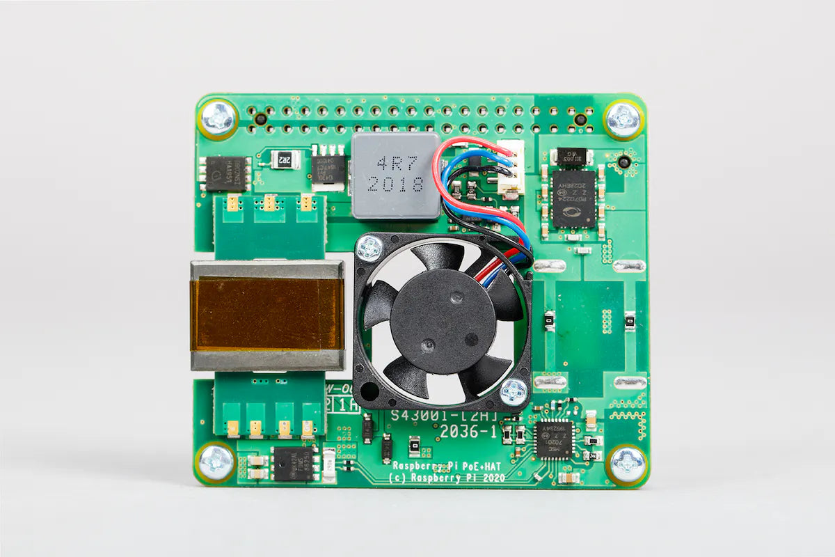 Raspberry Pi PoE+ Hat (Official) Raspberry Pi PoE+ Hat (Official)